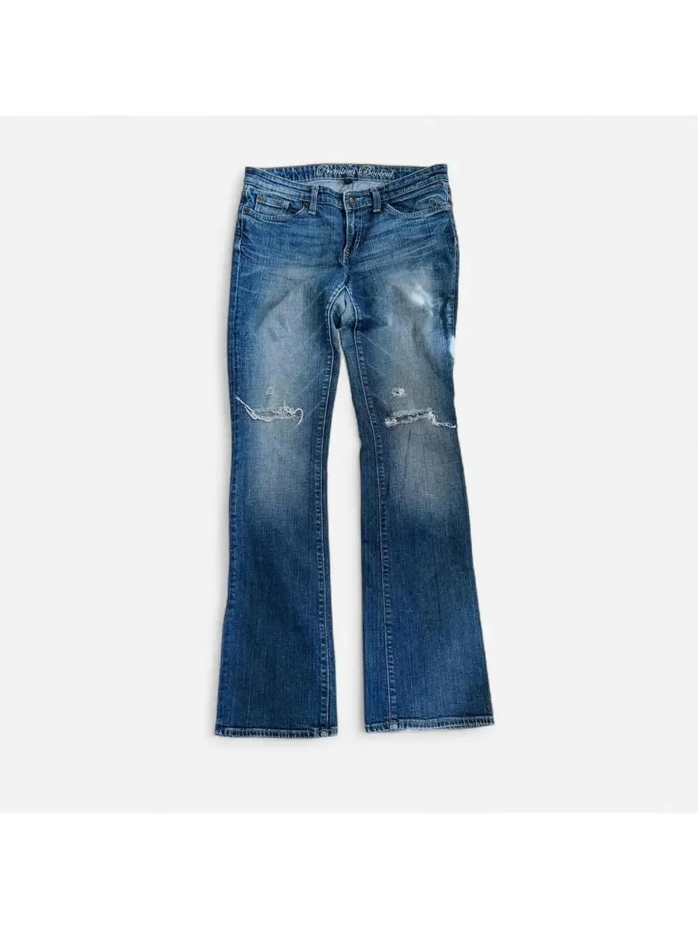 Y2K Dark Wash Bootcut Jeans